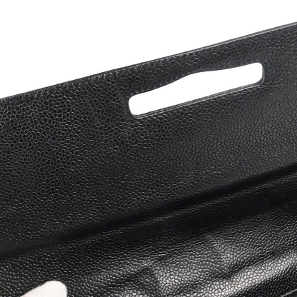 Chanel 1997-1999 Black Caviar Skin Shoulder Bag