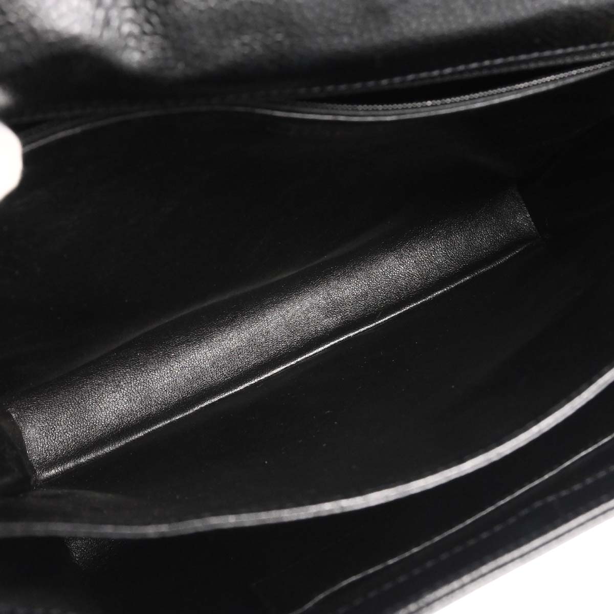 Chanel 1997-1999 Black Caviar Skin Shoulder Bag