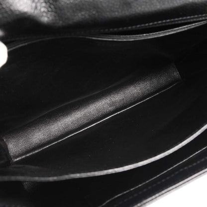 Chanel 1997-1999 Black Caviar Skin Shoulder Bag