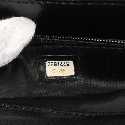 Chanel 1997-1999 Black Caviar Skin Shoulder Bag