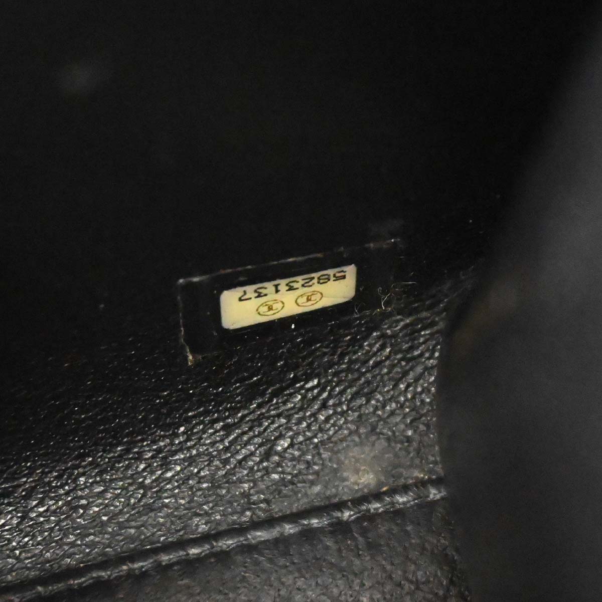 Chanel 1997-1999 Black Caviar Skin Mademoiselle Lock Handbag