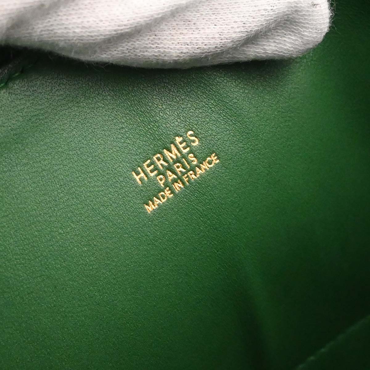Hermes Green Courchevel Bolide 35 2way Shoulder Handbag