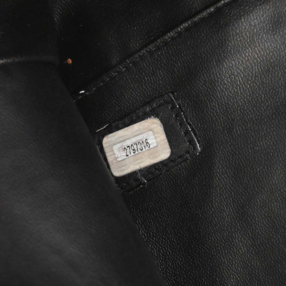Chanel 1991-1994 Black Lambskin Bicolore Supermodel Shoulder Bag