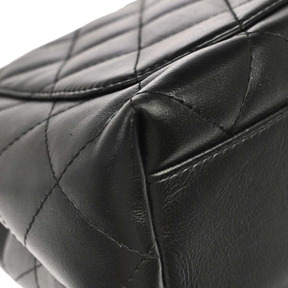Chanel 2006-2008 Black Lambskin Top Handle Handbag