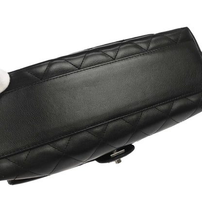 Chanel 2006-2008 Black Lambskin Top Handle Handbag