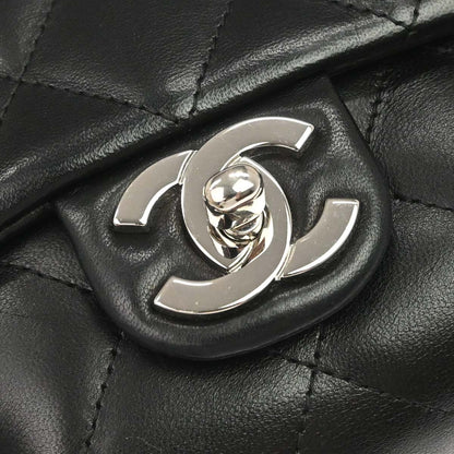 Chanel 2006-2008 Black Lambskin Top Handle Handbag