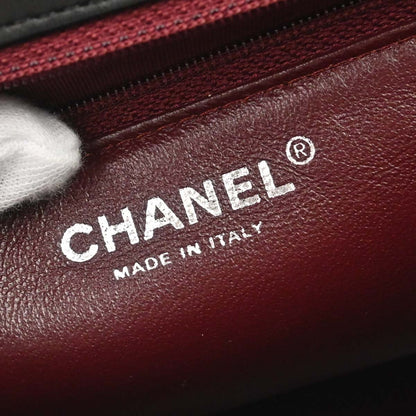 Chanel 2006-2008 Black Lambskin Top Handle Handbag