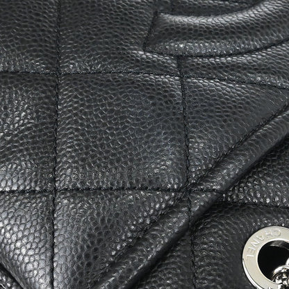 Chanel Black Caviar Skin Timeless CC Chain Tote Bag