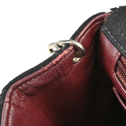 Chanel 2000-2002 Black Cotton Mini Classic Square Flap Shoulder Bag 17