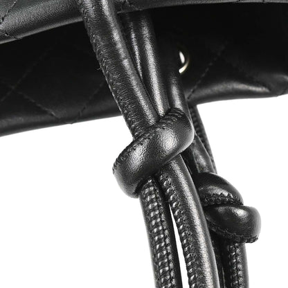 Chanel 2005-2006 Black Calfskin Cambon Ligne Tote Handbag