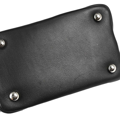 Chanel 2005-2006 Black Calfskin Cambon Ligne Tote Handbag