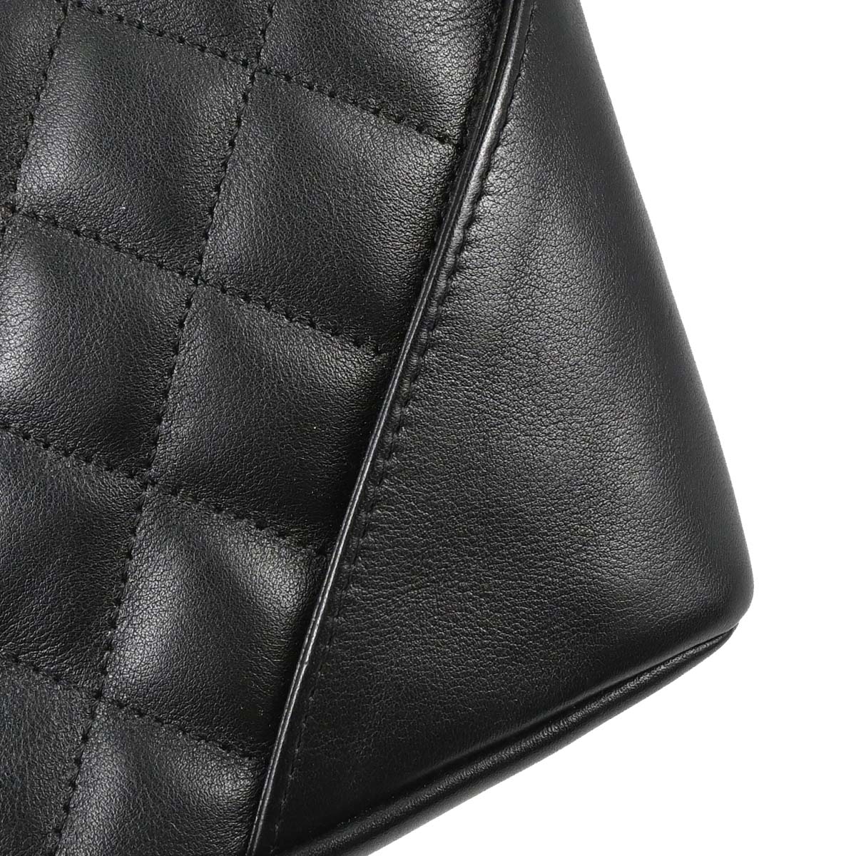 Chanel 2005-2006 Black Calfskin Cambon Ligne Tote Handbag
