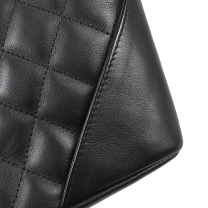 Chanel 2005-2006 Black Calfskin Cambon Ligne Tote Handbag