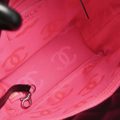 Chanel 2005-2006 Black Calfskin Cambon Ligne Tote Handbag