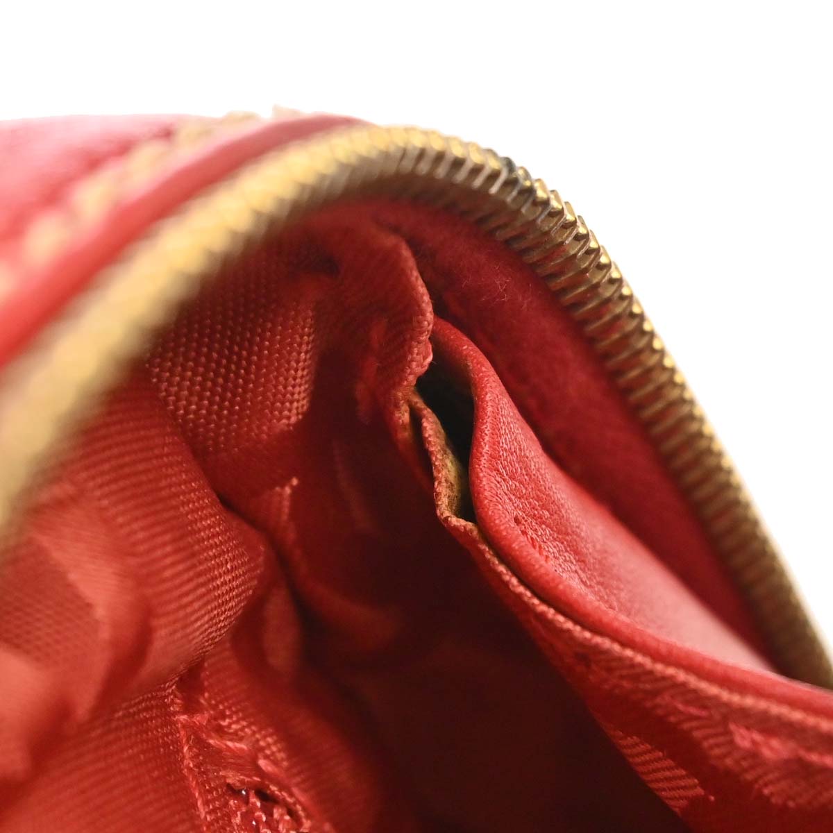 Chanel 2002-2003 Red Calfskin Wild Stitch Handbag