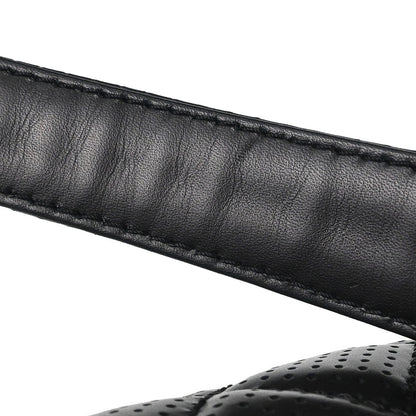 Chanel Black Perforated Lambskin Handbag