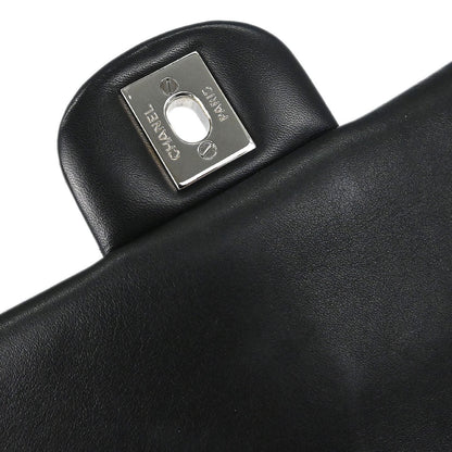 Chanel Black Perforated Lambskin Handbag