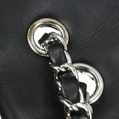 Chanel Black Perforated Lambskin Handbag