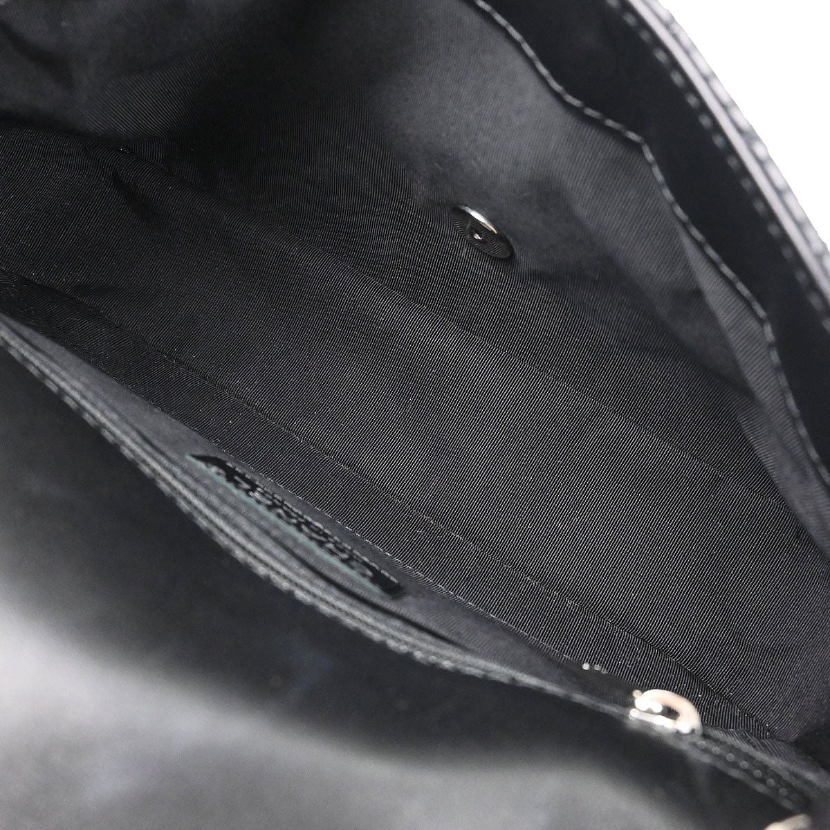 Chanel Black Perforated Lambskin Handbag