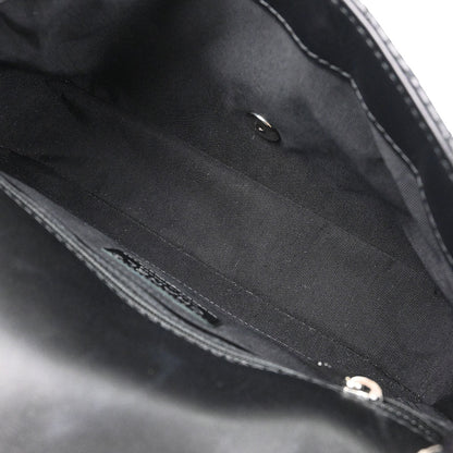 Chanel Black Perforated Lambskin Handbag