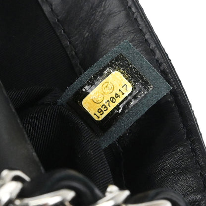 Chanel Black Perforated Lambskin Handbag