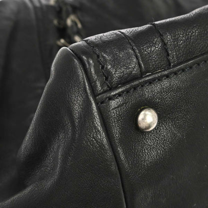 Chanel 2005-2006 Black Calfskin Luxury Line Tote Handbag