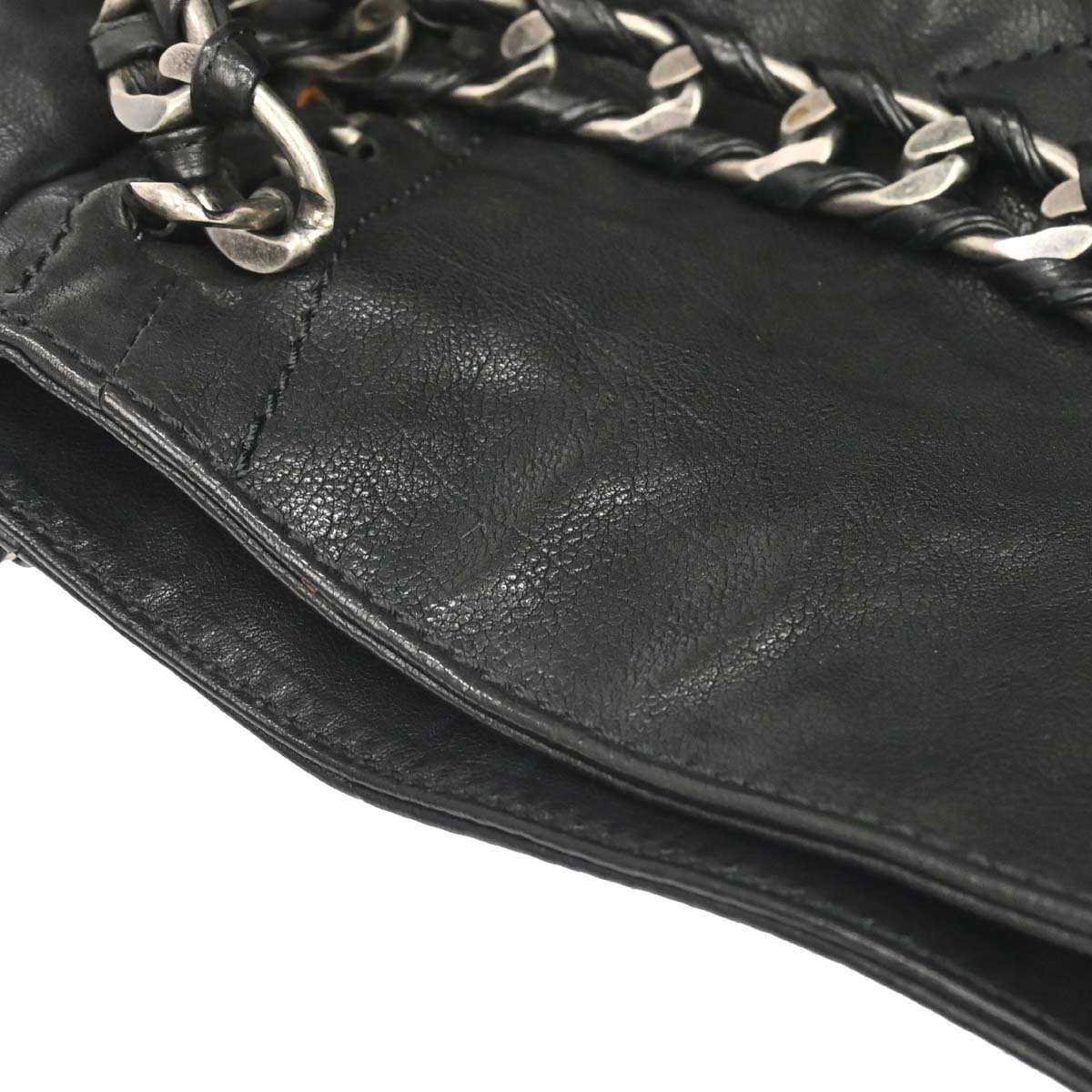 Chanel 2005-2006 Black Calfskin Luxury Line Tote Handbag