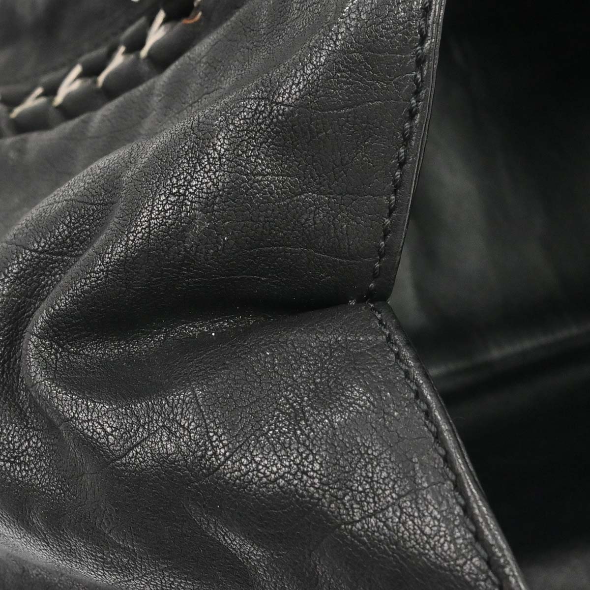 Chanel 2005-2006 Black Calfskin Luxury Line Tote Handbag