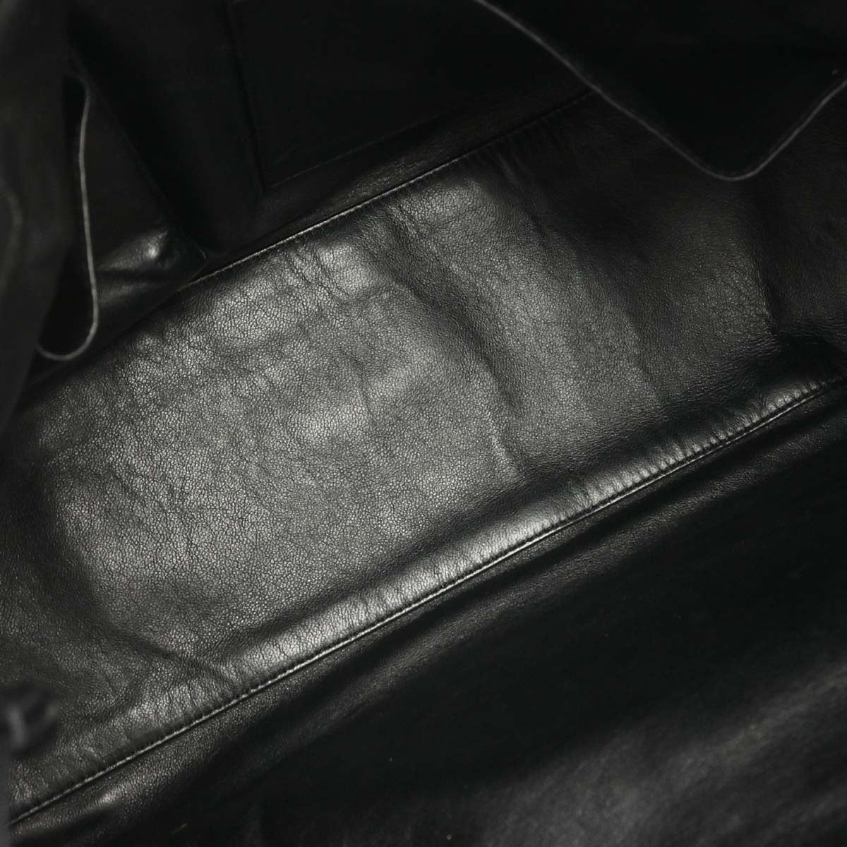 Chanel 2005-2006 Black Calfskin Luxury Line Tote Handbag