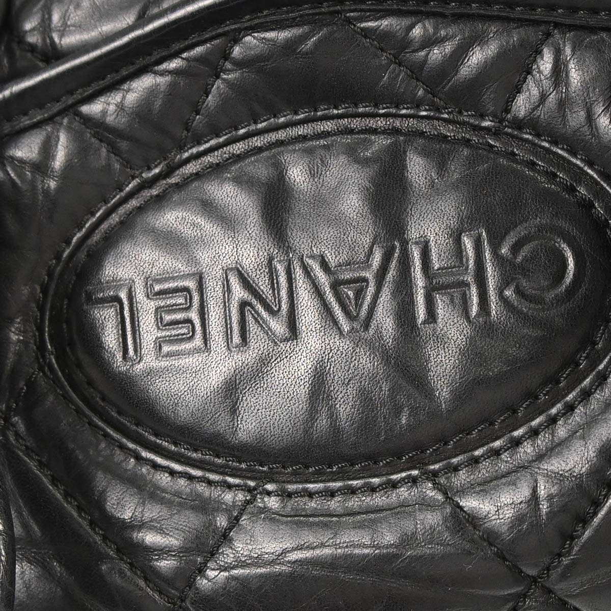 Chanel 2005-2006 Black Calfskin Lady Braid Bowler Bag Handbag