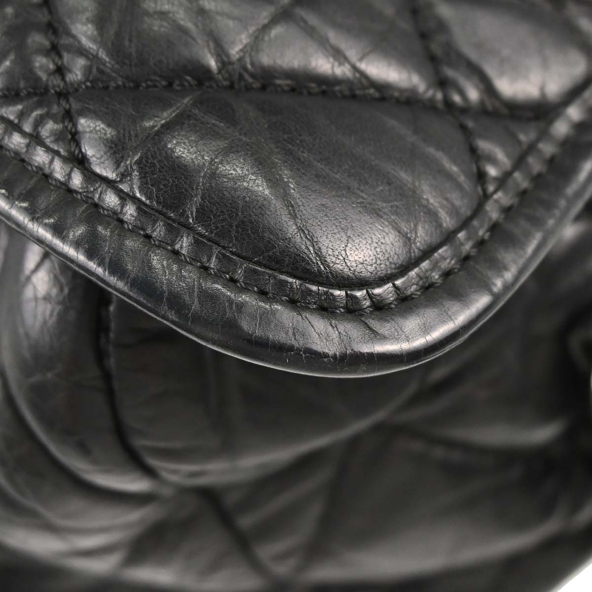 Chanel 2005-2006 Black Calfskin Lady Braid Bowler Bag Handbag