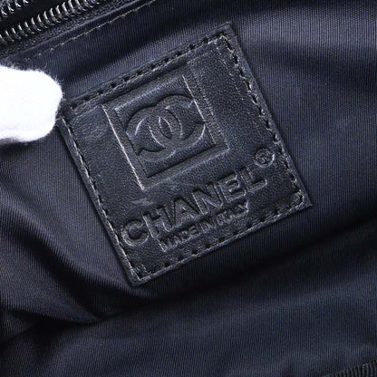 Chanel 2008-2009 Khaki Suede Sport Line Choco Bar Shoulder Bag
