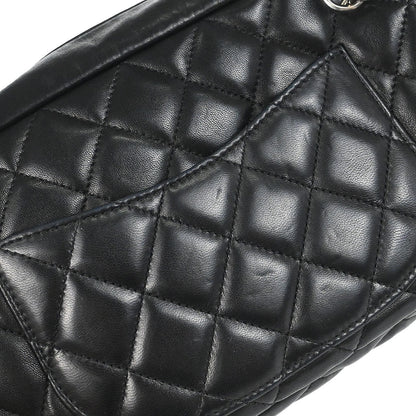 Chanel 2008-2009 Black Lambskin Camera Case Handbag