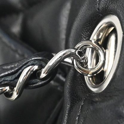 Chanel 2008-2009 Black Lambskin Camera Case Handbag