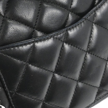 Chanel 2008-2009 Black Lambskin Camera Case Handbag