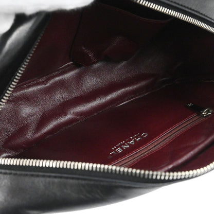 Chanel 2008-2009 Black Lambskin Camera Case Handbag