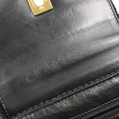 Chanel 1997-1999 Black Silk Rope Handbag