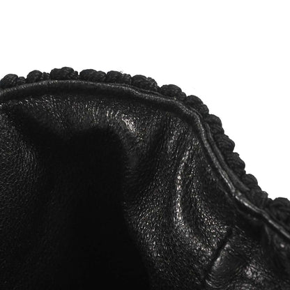 Chanel 1997-1999 Black Silk Rope Handbag