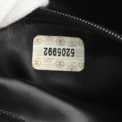 Chanel 1997-1999 Black Silk Rope Handbag