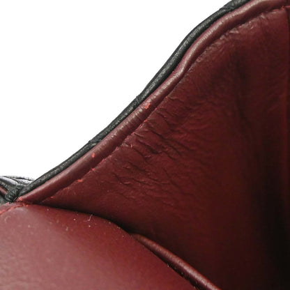 Chanel 2000-2002 Black Lambskin Medium Classic Double Flap Shoulder Bag