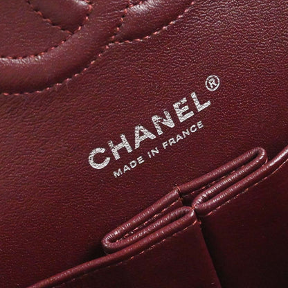 Chanel Black Caviar Skin Medium Classic Double Flap Shoulder Bag
