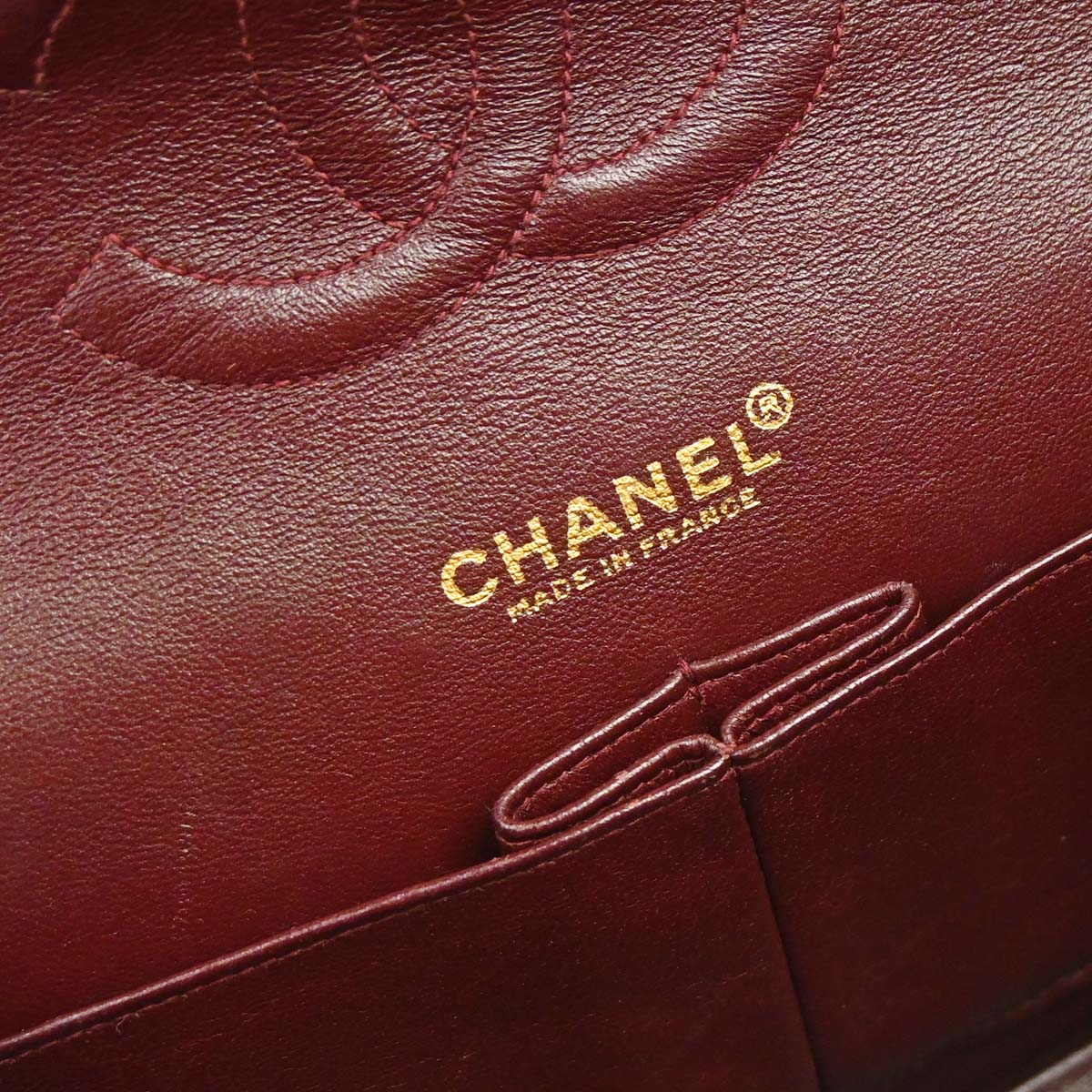 Chanel Black Lambskin Medium Classic Double Flap Shoulder Bag