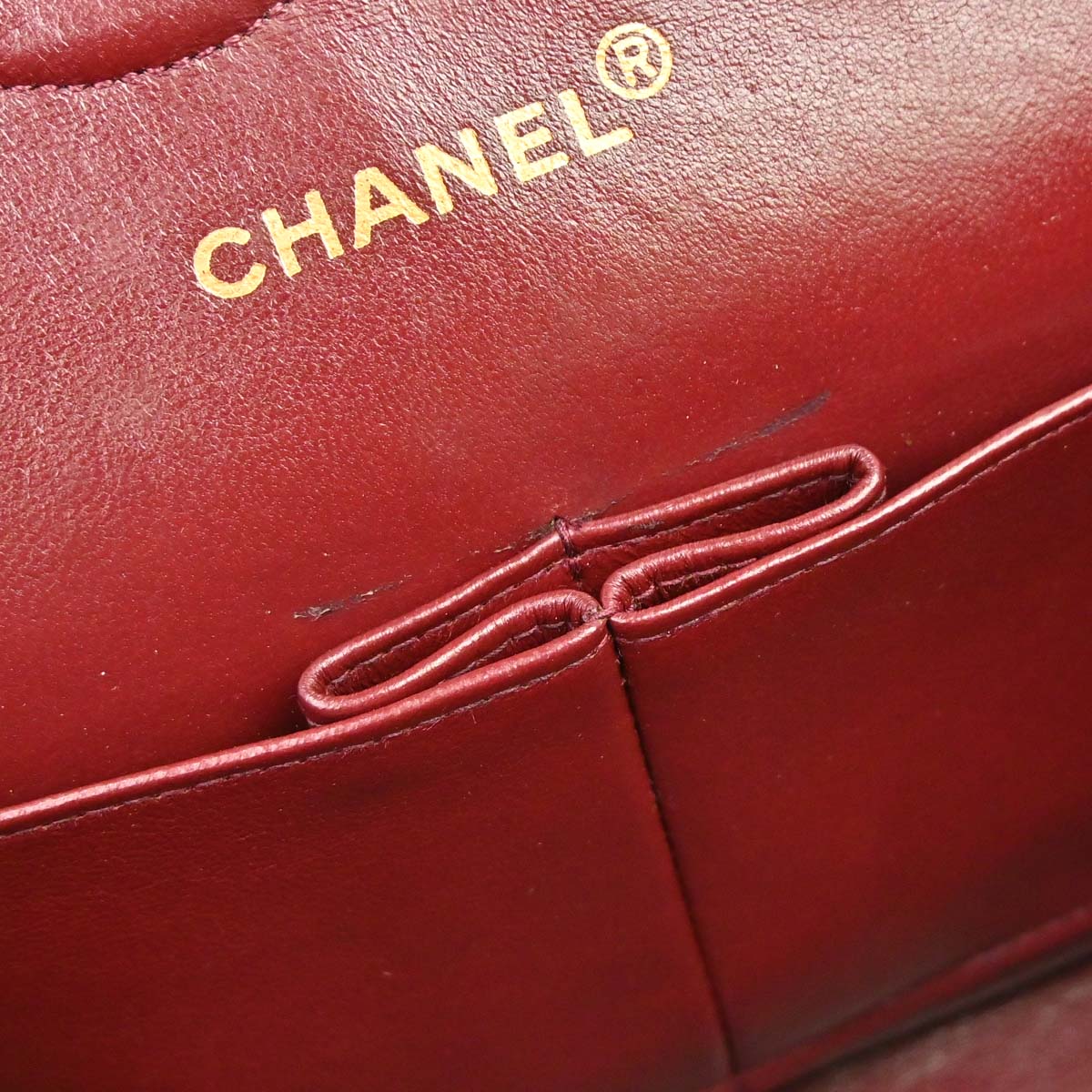 Chanel Black Lambskin Medium Classic Double Flap Shoulder Bag
