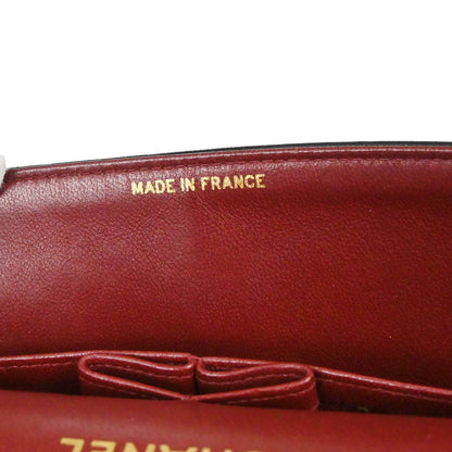 Chanel 1994-1996 Black Lambskin Medium Classic Double Flap Shoulder Bag