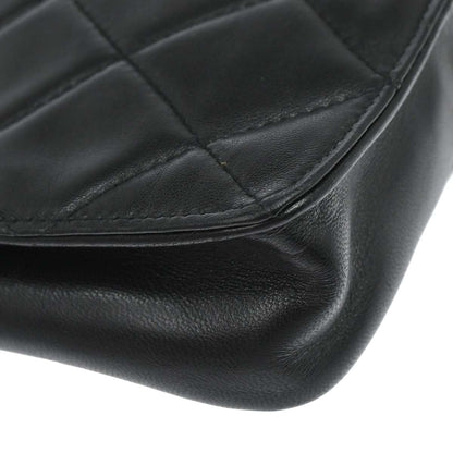 Chanel 1994-1996 Black Lambskin Shoulder Bag