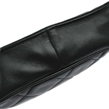 Chanel 1994-1996 Black Lambskin Shoulder Bag