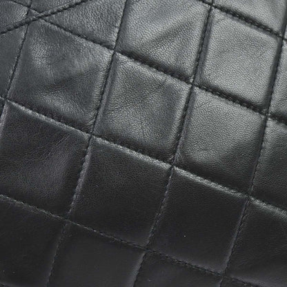 Chanel 1994-1996 Black Lambskin Shoulder Bag