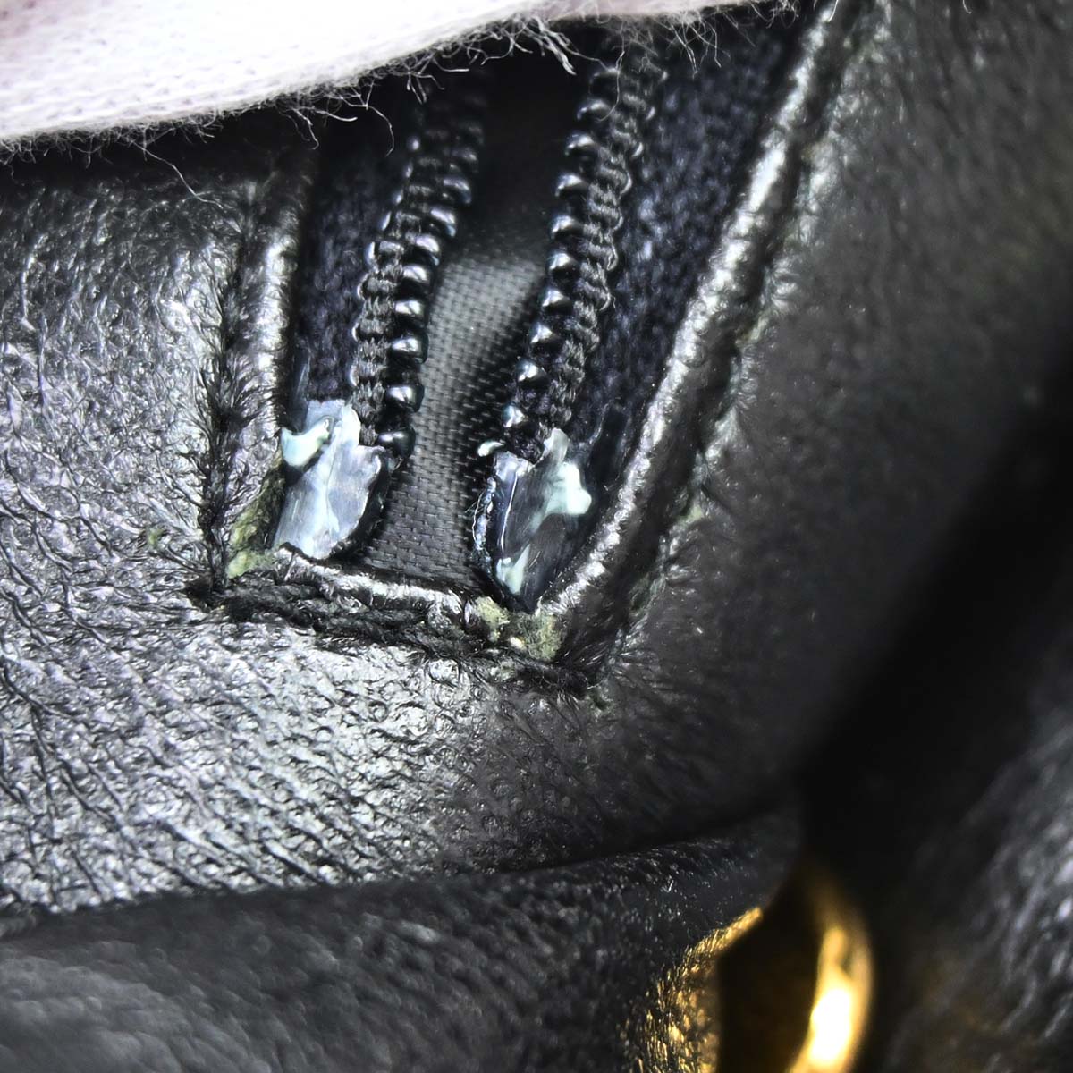 Chanel 1994-1996 Black Lambskin Shoulder Bag