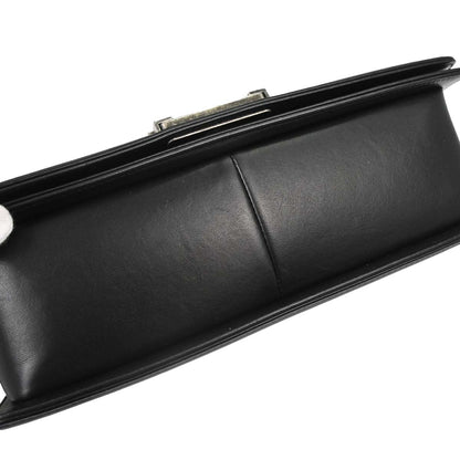 Boy Chanel Black Lambskin Medium Shoulder Bag
