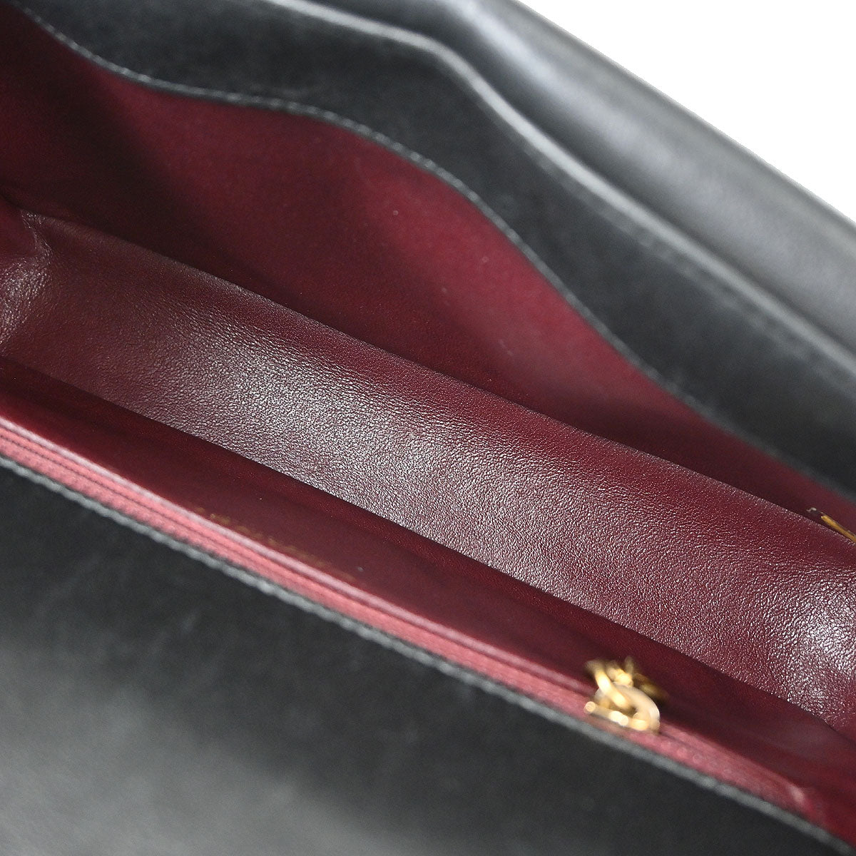Chanel 2014-2015 Black Lambskin Diana Flap Shoulder Bag